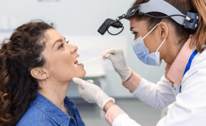 口腔黏膜檢查​流程