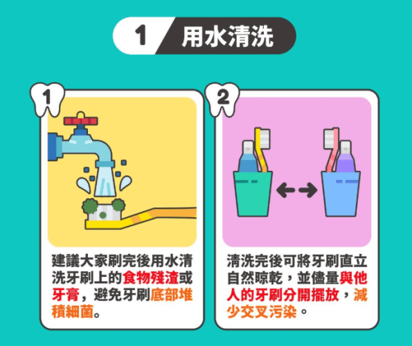 挑選牙刷的一般原則